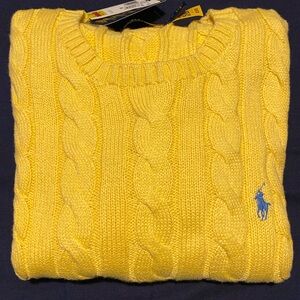 Yellow sweater